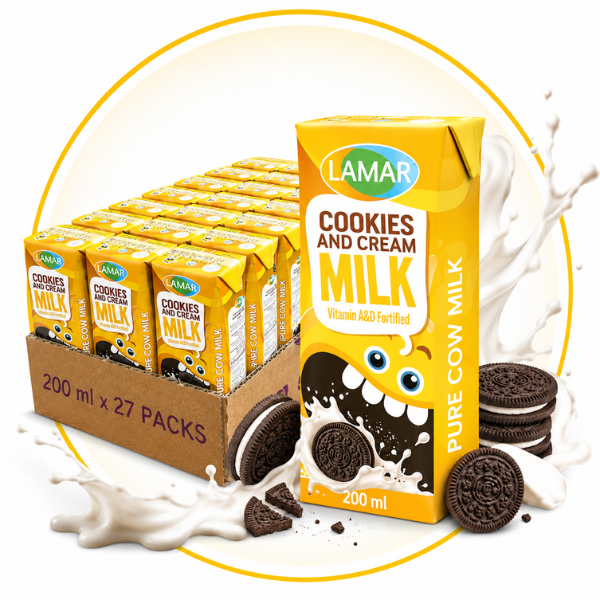 Lamar Cookies & Cream Lamar Cookies and Cream 27x200ml - Image 1