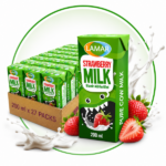 Lamar Strawberry Milk 27x200ml