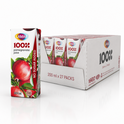 Lamar 100% Pomegranate Juice 27x200ml