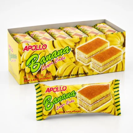 Apollo Layer Cake Banana 24x18g Box
