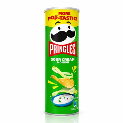 Pringles Potato Chips Sour Cream & Onion 134g