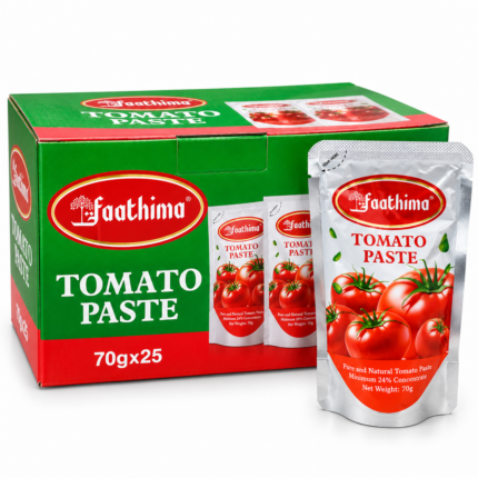 Faathima Tomato Paste Packet 25x70g